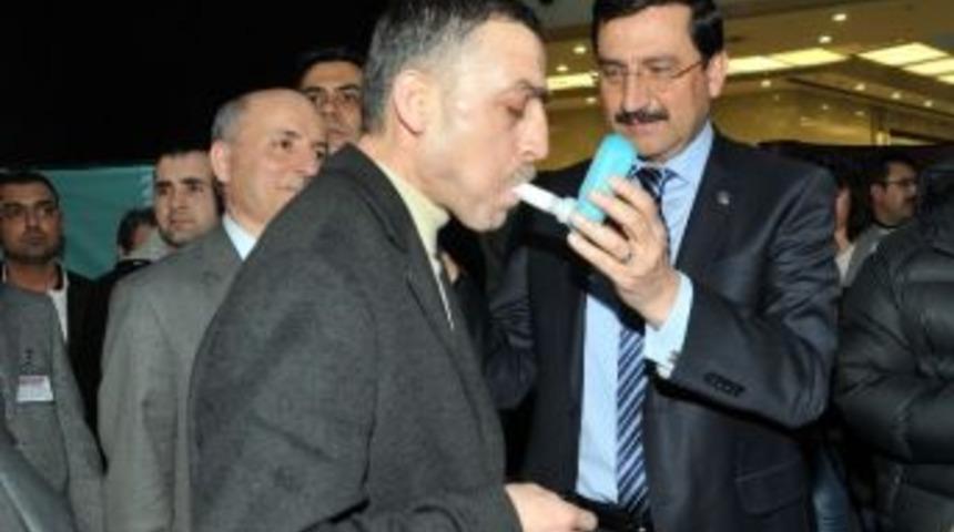 Ke&ccedil;i&ouml;ren&rsquo;de Sigara Tiryakilerine Nikotin &Ouml;l&ccedil;&uuml;m&uuml; Yapıldı