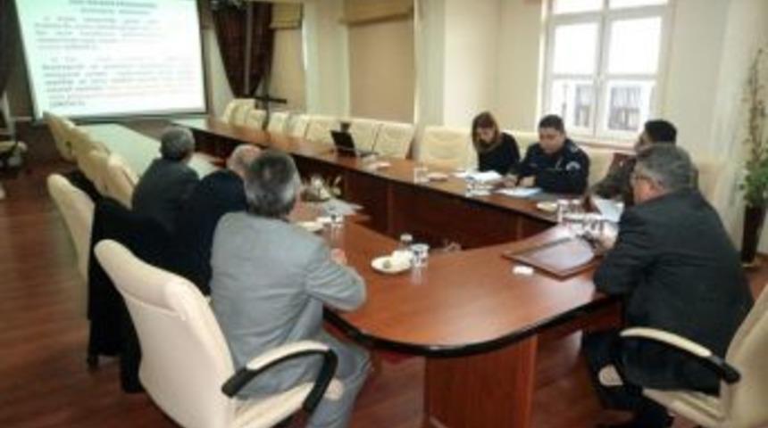 Mahalli İdareler Seçim Toplantısı Yapıldı