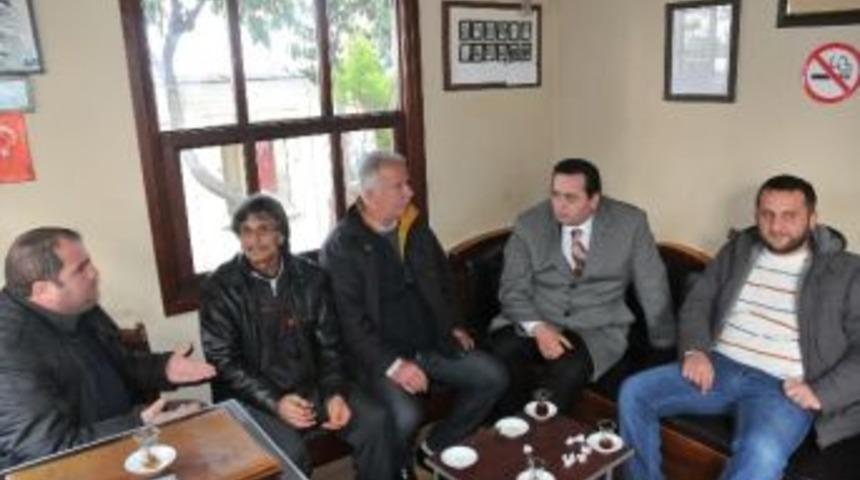 Mhp Ak&ccedil;akoca Belediye Başkan Adayı Yanmaz, Esnaf Ziyaretleri S&uuml;r&uuml;yor