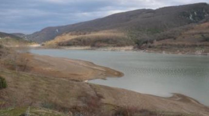 Hasanlar Barajında Su Seviyesi D&uuml;ş&uuml;yor