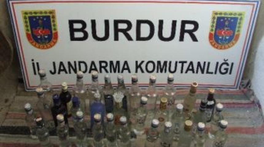 Jandarmadan K&ouml;ye Sahte İ&ccedil;ki Operasyonu