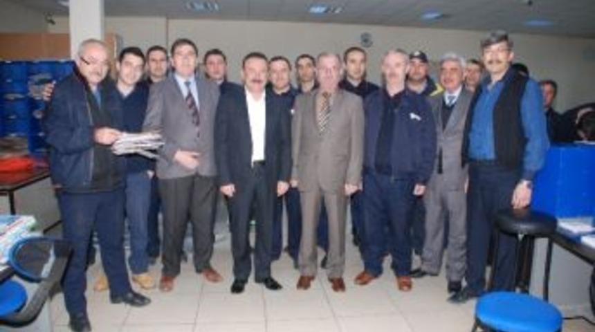 Doğan, Postacıları Ziyaret Etti
