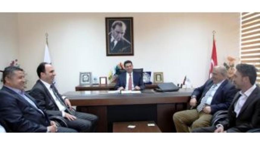 Başkan Altay&rsquo;ın Ziyaretlerini S&uuml;rd&uuml;r&uuml;yor