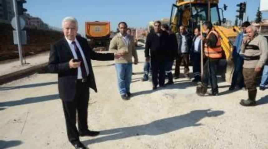 Mustafa Kemal Paşa Bulvarı&rsquo;nın Devamı Yapılıyor