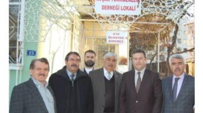 Palancıoğlu Talas Avşar T&uuml;rkmenleri Derneği'ni Ziyaret Etti