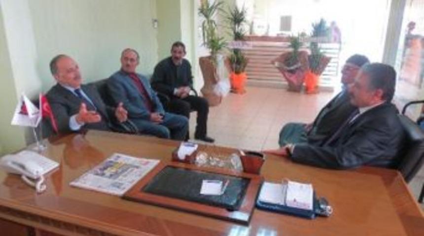 Rekt&ouml;r &Ccedil;elik&rsquo;ten Esnaf Kuruluşlarına Ziyaret