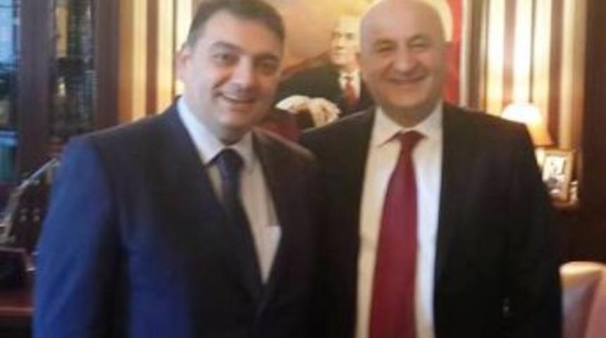 İlker KAYA, Milletvekili &Ouml;Ğ&Uuml;TKEN'i ziyaret etti