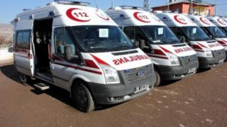Sivas&rsquo;a 6 Yeni Ambulans Takviyesi
