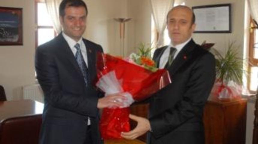 Arif Bayrak&rsquo;tan Kaymakam &Ccedil;ift&ccedil;i&rsquo;ye Ziyaret