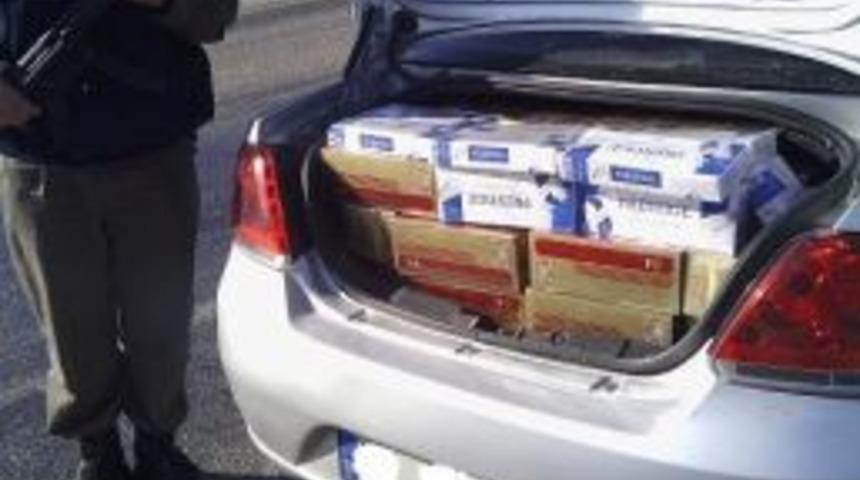 Jandarmadan Kaçak Sigara Operasyonu