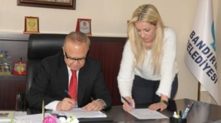 Bandırma'da Asans&ouml;r Kontrol&uuml; Protokol&uuml; İmzalandı