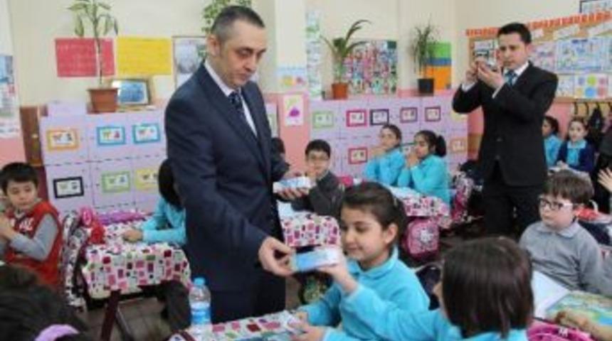 Aksaray'da 34 Bin &Ouml;ğrenciye Okul S&uuml;t&uuml; Dağıtıldı