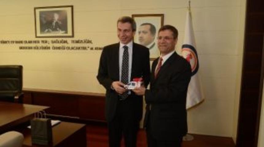 112 Acil Servis Ekiplerinden Denizli Belediyesi’ni Ziyaret Etti