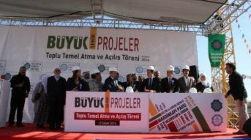 Diyarbakır&rsquo;da 19 Projenin Temel Atma Ve A&ccedil;ılış T&ouml;reni Yapıldı