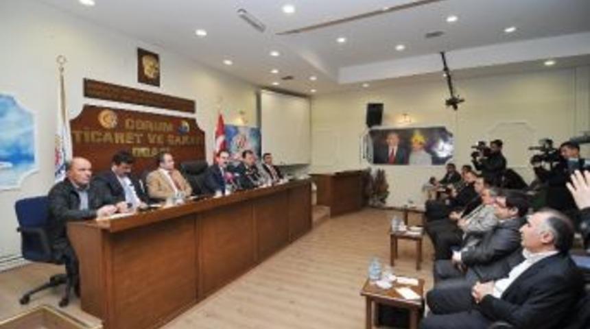 &Ccedil;orum'dan Suriye'ye Yardım Eli