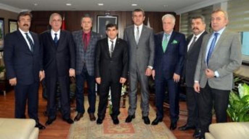 Bursaspor&rsquo;dan Emniyet M&uuml;d&uuml;r&uuml;ne Ziyaret