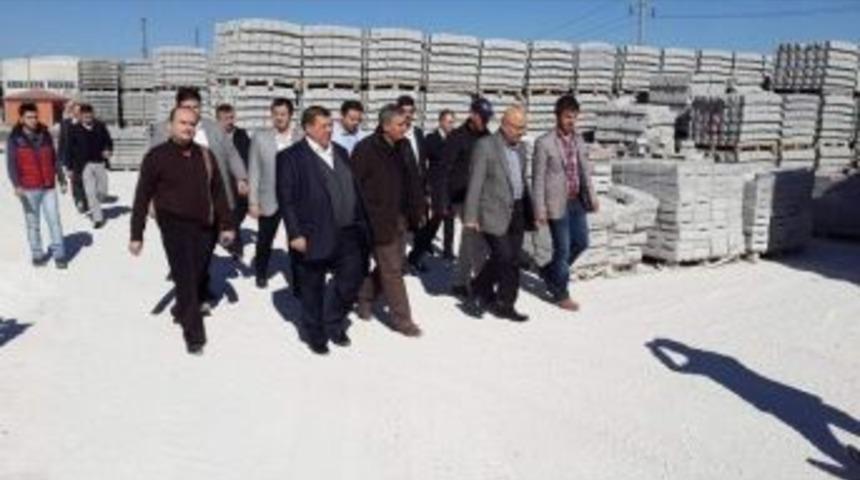 Başkan &Ccedil;oban Se&ccedil;im Ziyaretlerine Osb İle Devam Etti