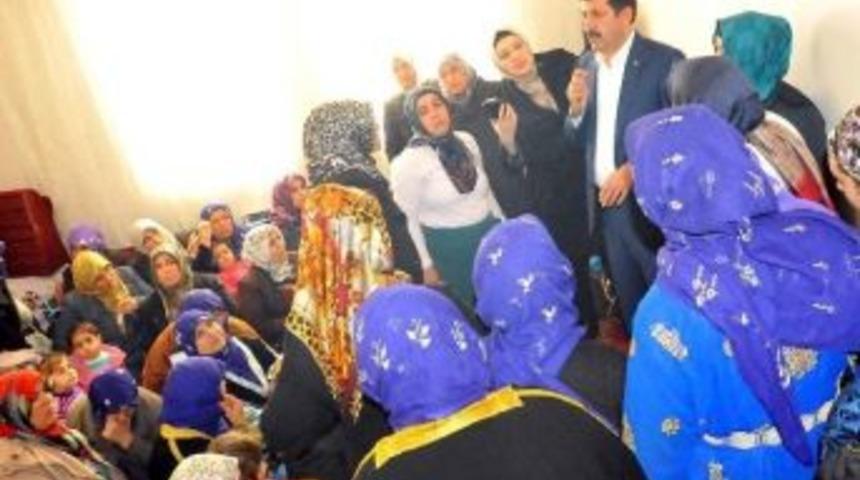 Başkan Adayı Ekinci, Ev Hanımları İle Buluştu