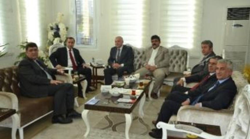 Aesob Başkanı Sevim&ccedil;ok&rsquo;tan M&uuml;d&uuml;r Tonbul&rsquo;a Ziyaret