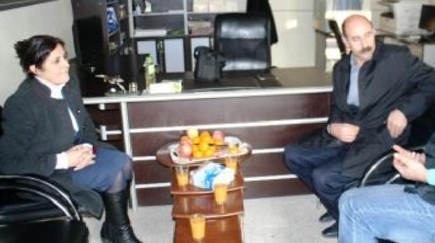 Bdp&rsquo;li Adaylardan İha&rsquo;ya Ziyaret