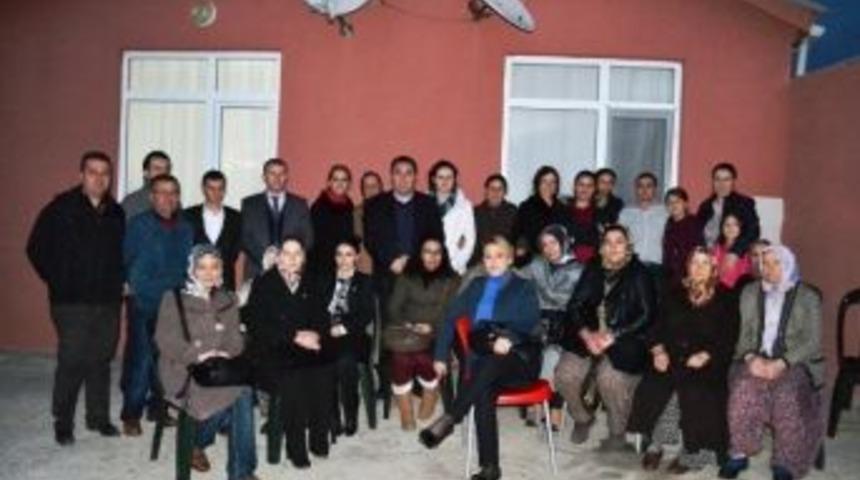 Mhp Kapaklı Belediye Başkan Adayı Y&uuml;cel, K&ouml;y Halkından Destek İstedi