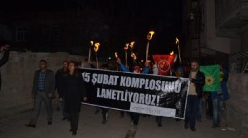 Silvan'da 15 Şubat Protestosu