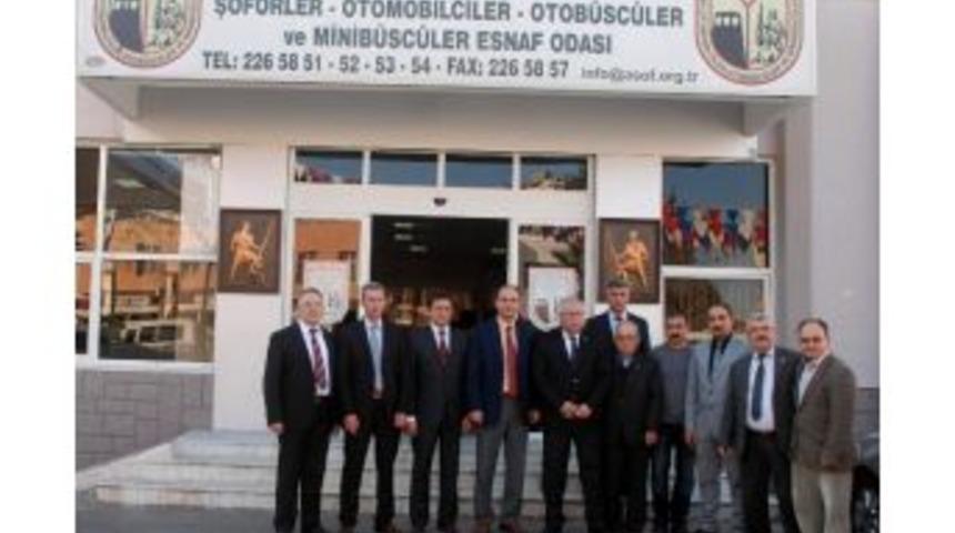 Aydın Şof&ouml;rler Odası'nda G&ouml;rev Dağılımı Yapıldı