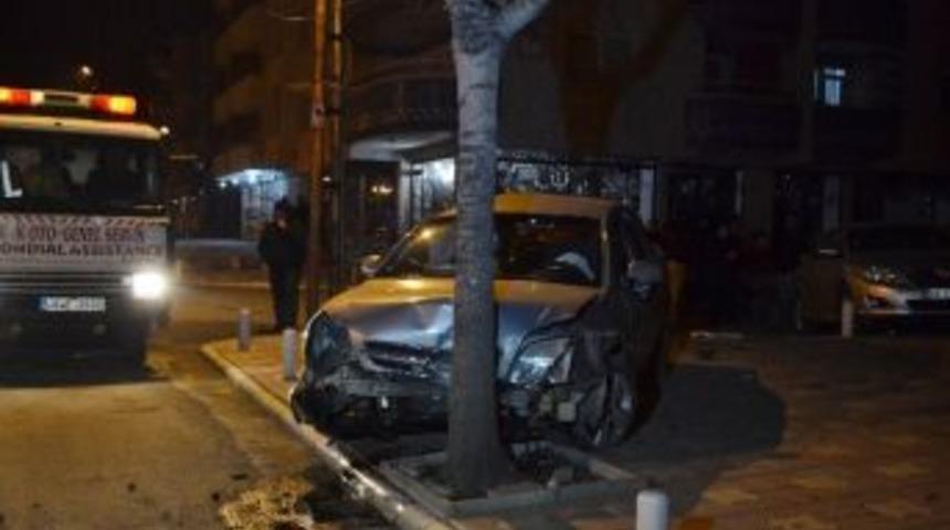 Kontrolden &Ccedil;ıkan Otomobil Ağa&ccedil;ları Bi&ccedil;ti