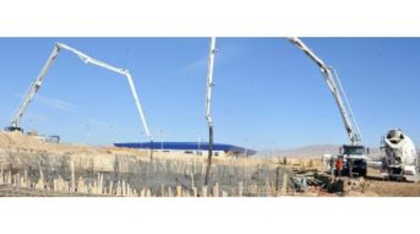 Yabancı Diller Y&uuml;ksekokulu Binası İnşaatı &Ccedil;alışmaları Devam Ediyor