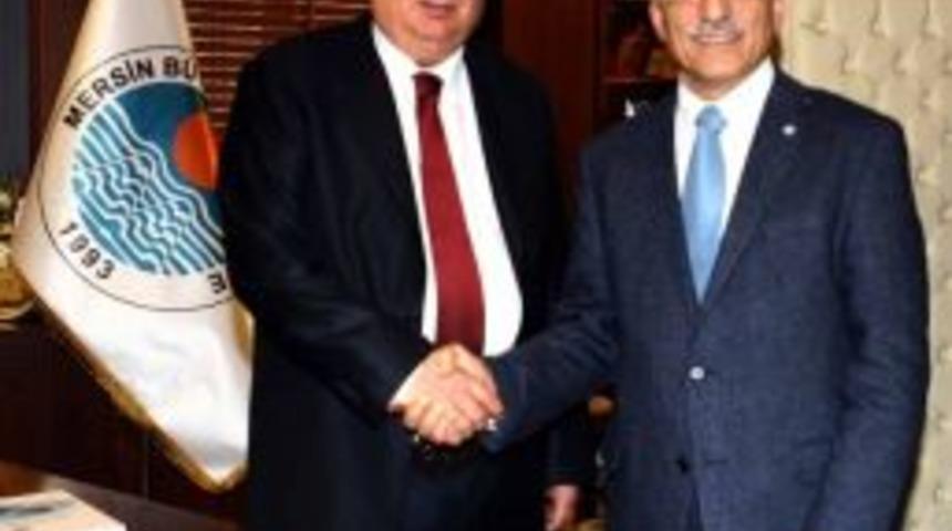 Karayal&ccedil;ın Başkan &Ouml;zcan'ı Ziyaret Etti