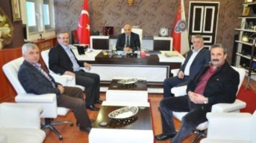 D&uuml;zce Tso Y&ouml;netimi Emniyet M&uuml;d&uuml;r&uuml;buran&rsquo;ı Ziyaret Etti