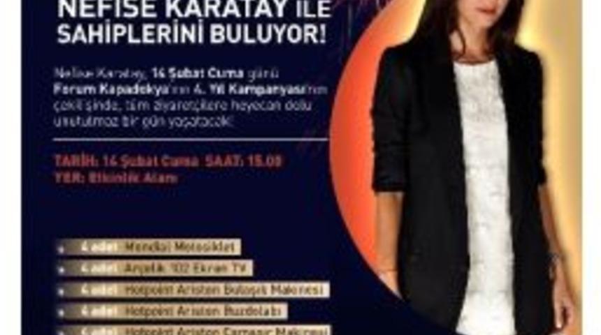 Forum Kapadokya&rsquo;da Sevgililer G&uuml;n&uuml;&rsquo;nde &Ccedil;ifte Mutluluk