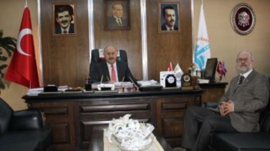 Bbp Belediye Başkan Adayı Kadakal'dan Belediye Başkanı Polat'a Ziyaret