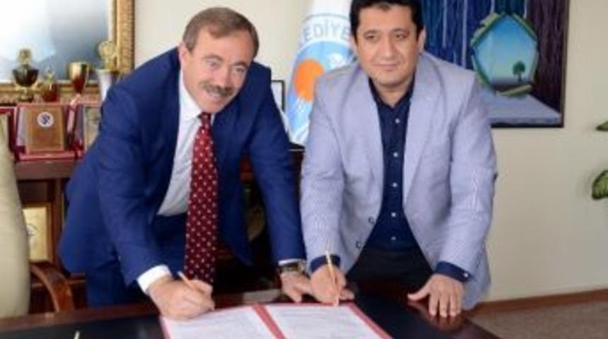 Akdeniz Belediyesi İle Mmo Arasında Asans&ouml;r Bakım Protokol&uuml; İmzalandı