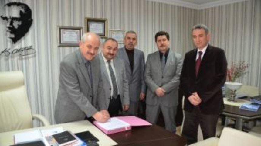 Kayabaşı İlk&ouml;ğretim Okulu Yapım S&ouml;zleşmesi İmzalandı