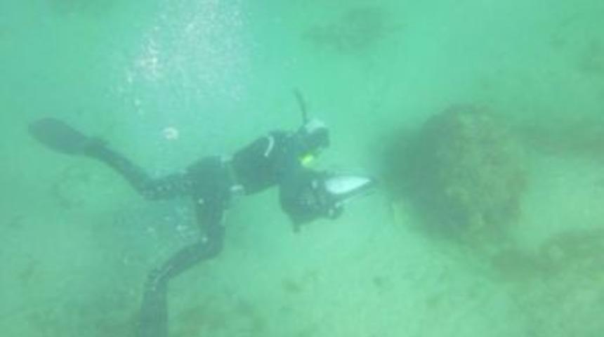 &Ccedil;anakkale Boğazı&rsquo;nda Bulunan Mayın Patlatıldı