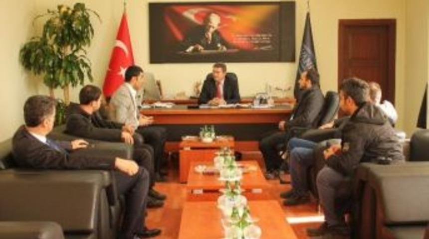 İnşaat M&uuml;hendisleri Odası&rsquo;ndan Van Tso&rsquo;ya Ziyaret