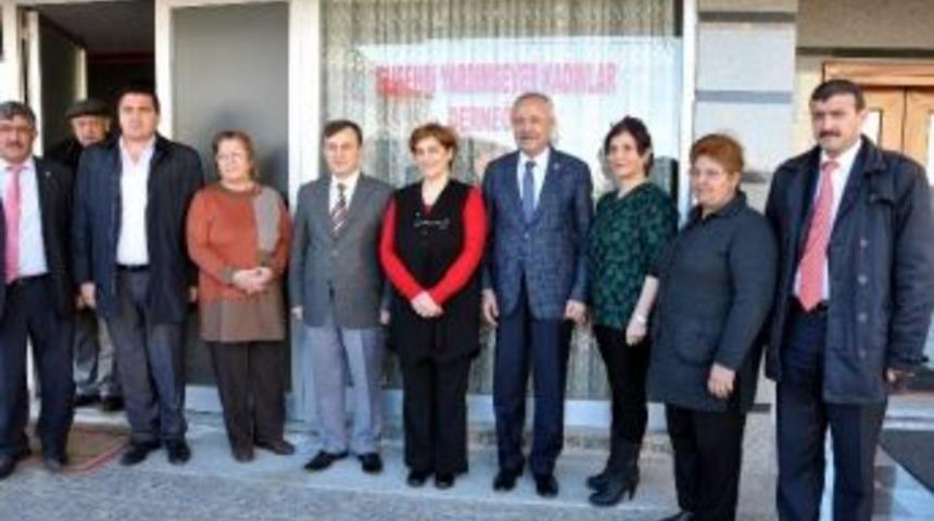 Chp Milletvekili &Ouml;zdemir&rsquo;den Yardım Seven Kadınlar Derneğine Ziyaret