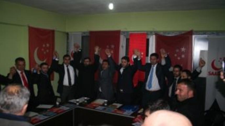 Kars&rsquo;ta Saadet Partisi, İl Ve İl&ccedil;e Adaylarını Tanıttı