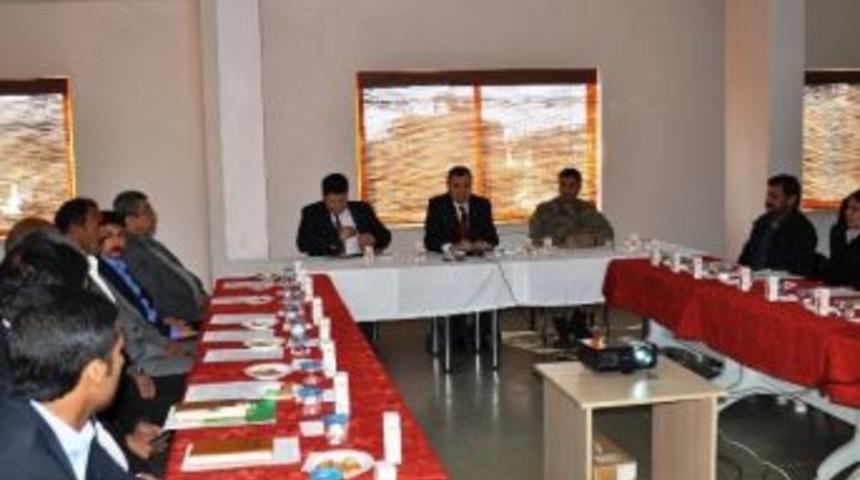 Ceylanpınar&rsquo;da Se&ccedil;im G&uuml;venliği Toplantısı Yapıldı