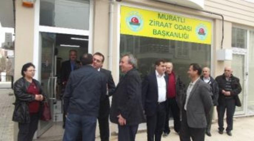 Chp&rsquo;liler Muratlı'da Ziyaretlerine Devam Ediyor