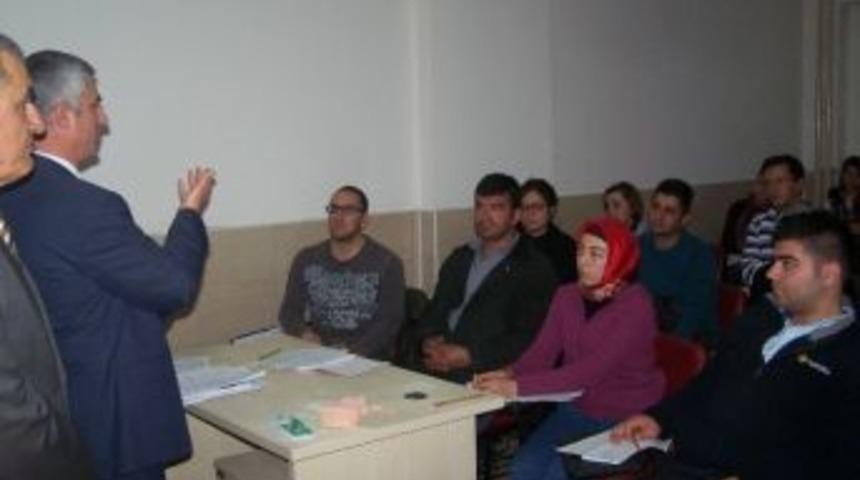 Halk Eğitim Merkezinde Kpss Kursu A&ccedil;ıldı
