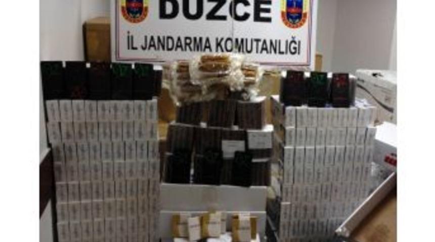 G&uuml;mr&uuml;k Ka&ccedil;ağı 30 Bin Paket Sigara Ele Ge&ccedil;irildi