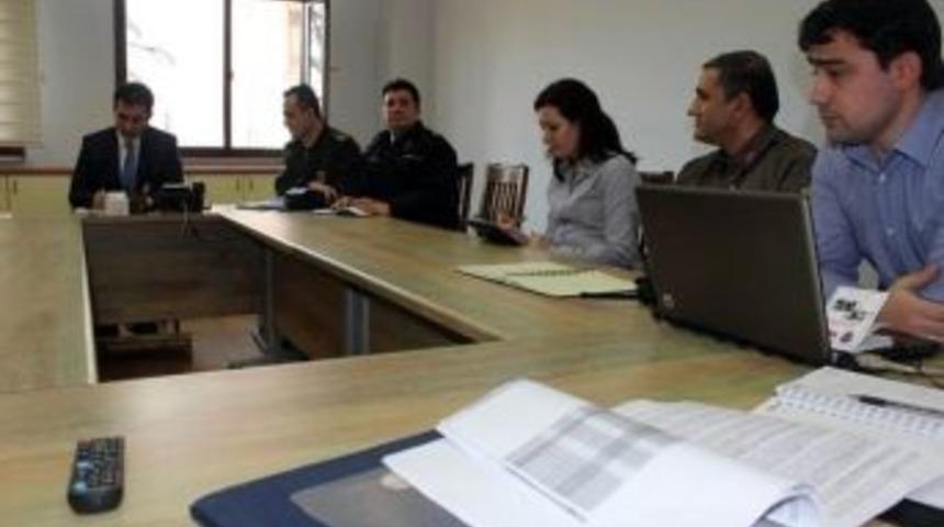 G&ouml;nen'de Se&ccedil;im Koordinasyon Toplantısı