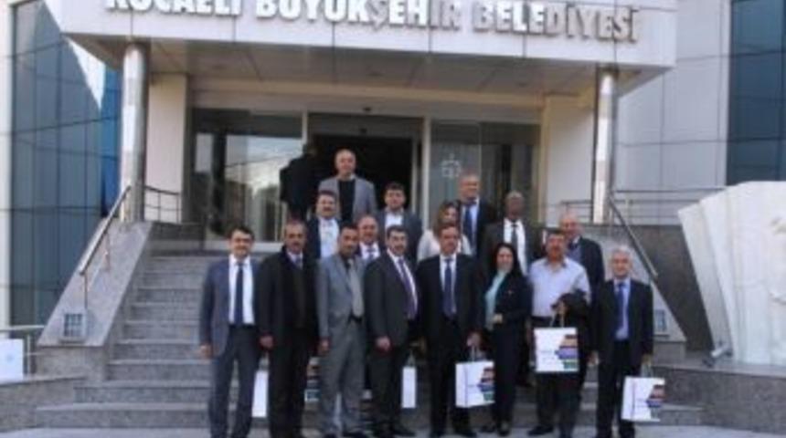 Filistin Heyeti, Başkan Vekili &Ouml;zak'ı Ziyaret Etti