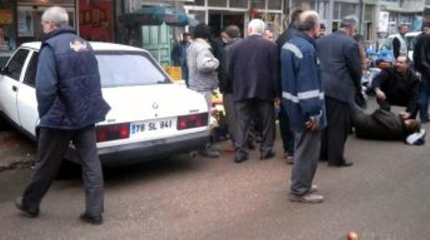 Karab&uuml;k&rsquo;te Trafik Kazası: 1 Yaralı