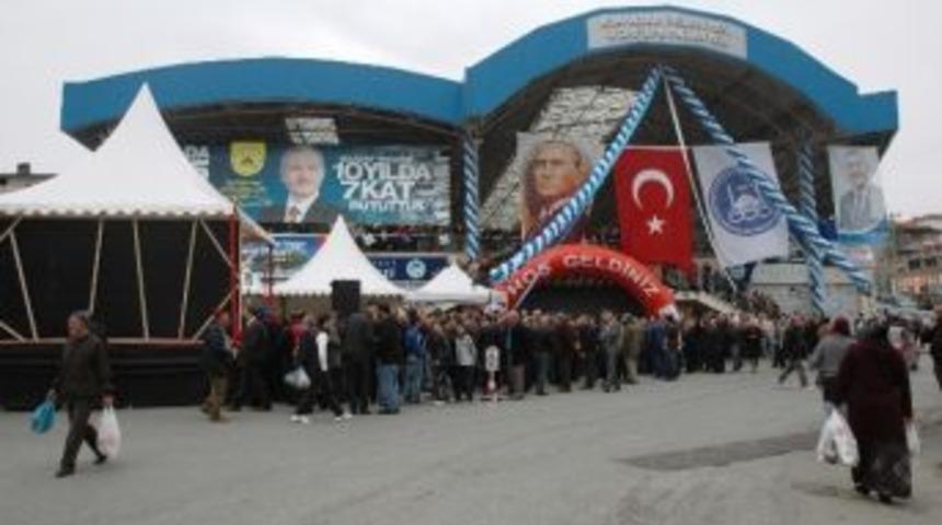 Hızırtepe Kapalı Modern Semt Pazarının A&ccedil;ılışı Ger&ccedil;ekleştirildi