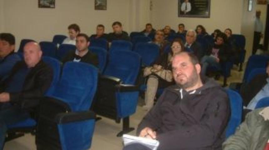 Burhaniye&rsquo;de İş Adamlarına İş G&uuml;venliği Semineri