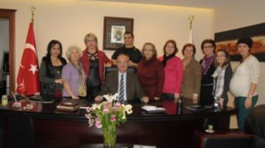 Kent Konseyi Kadın Meclisi Başkan Pekel'i Ziyaret Etti