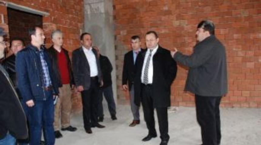 Biga Tso Y&ouml;neticileri Yeni Hizmet Binasını Gezdi
